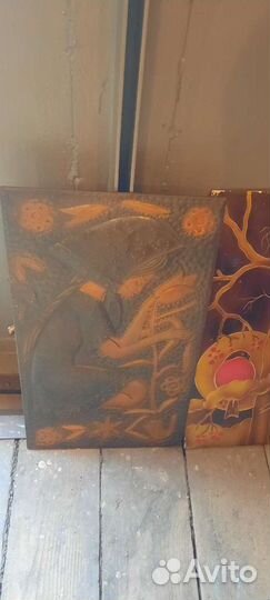 Картина на металле