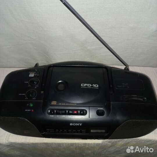 Магнитофон sony CFD-10 в ремонт
