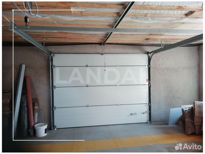 Секционные подъёмные гаражные ворота