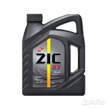ZIC X7 SAE 5W40 4л SN,A3/B4,A3/B3 MB229.5 BMW L