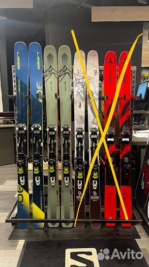 Горные лыжи для фрирайда