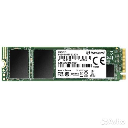 SSD накопитель Transcend MTE220, M.2 (80 мм) NVMe