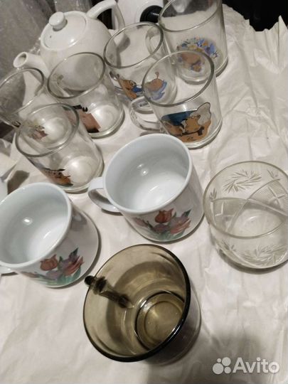 Рюмки,кружки,стаканы