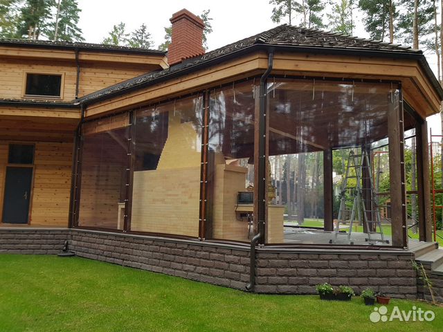 Мягкие окна для веранды