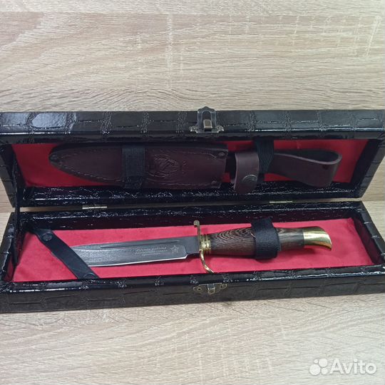 Нож финка нквд из Дамасской стали