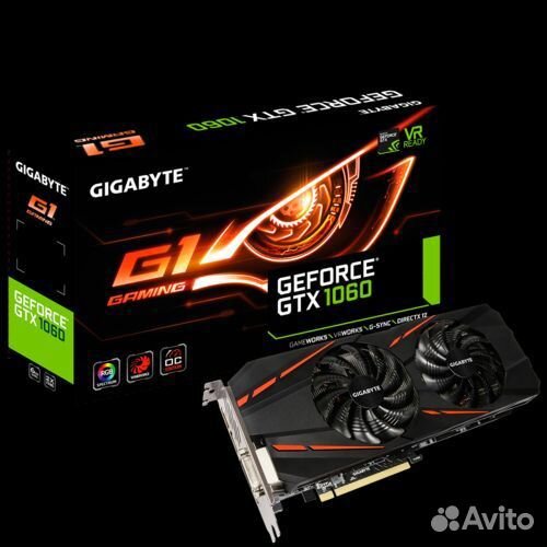 Видеокарта gtx 1060 6gb