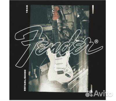 Fender Custom Shop Eagle T-shirt, BLK XL футболка