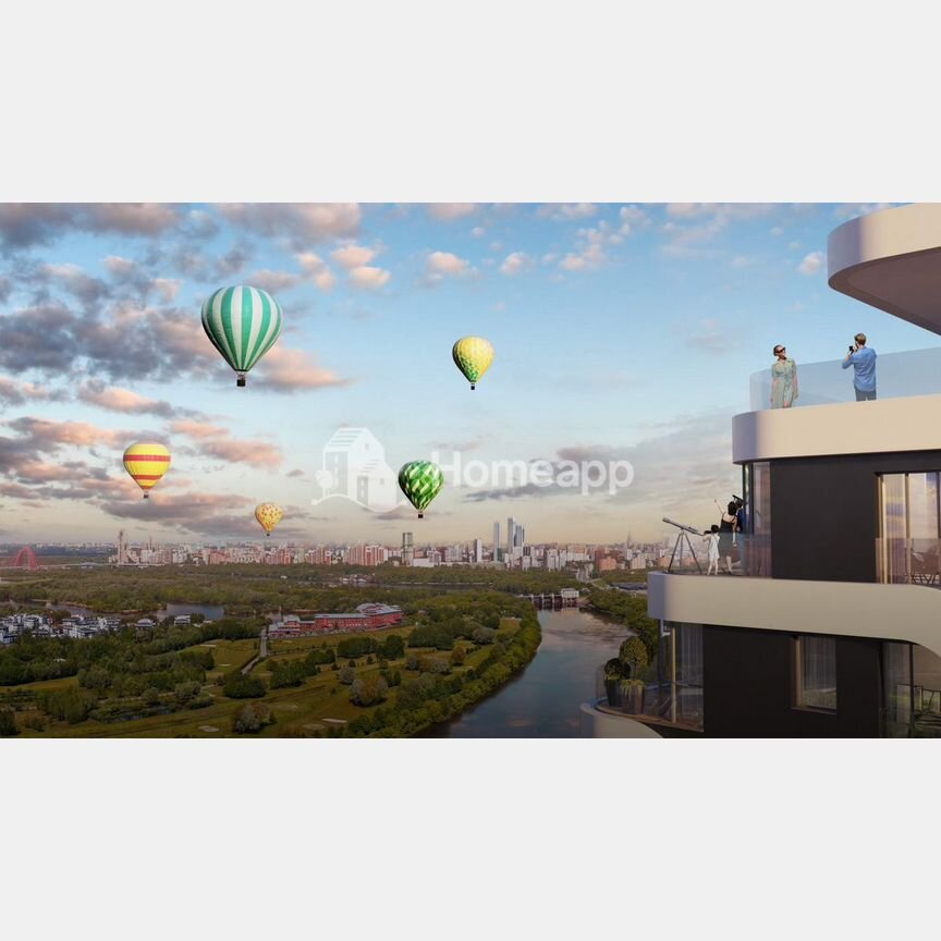 1-к. квартира, 49,9 м², 4/23 эт.