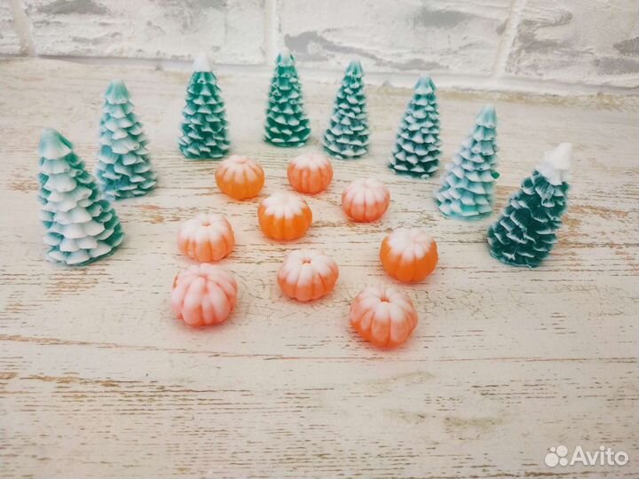 Мыло ручной работы новый год