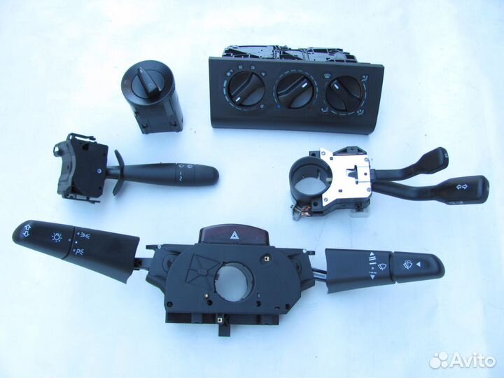 Переключатели стеклоочистителя печки,света