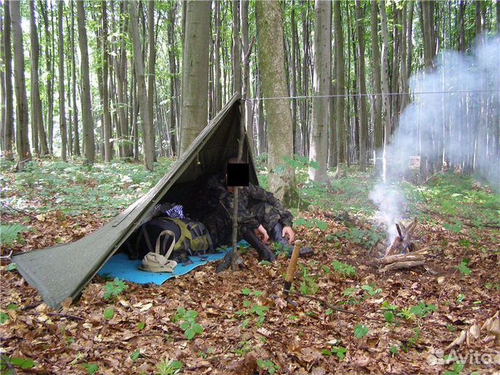 Плащ палатка армейская