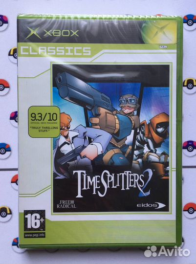 Time Splitters 2 Xbox Original Новая Видеоигра New