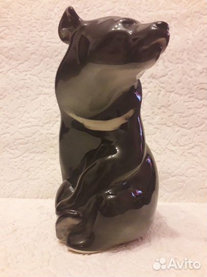 Статуэтка. Гималайский медведь. лфз. 13см