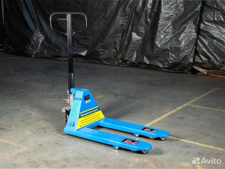 Гидравлическая тележка рохля короткая
