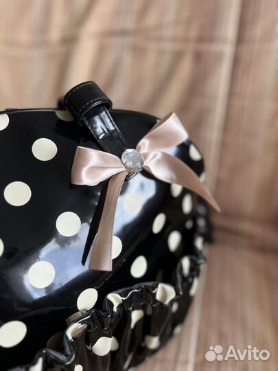 Сумка переноска для маленьких собак черная PA