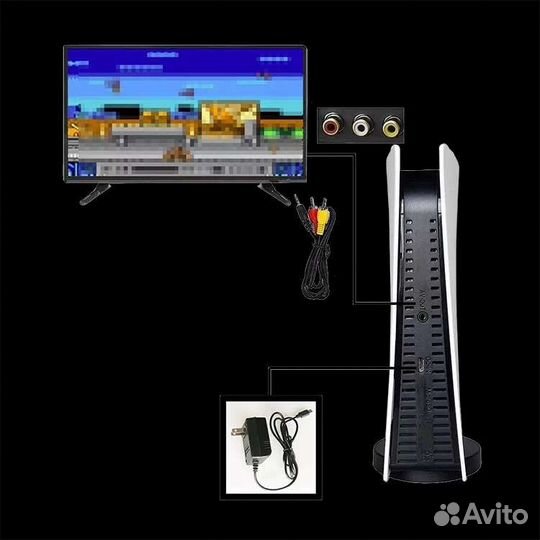 Game Station 5 PRO приставка с ретро играми