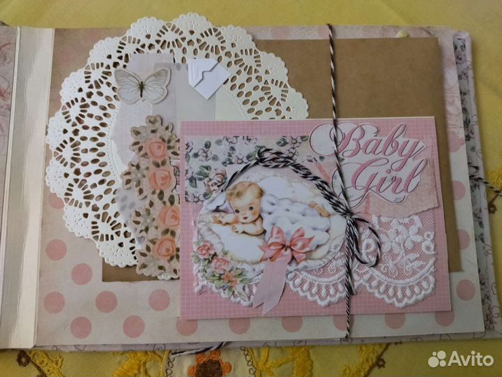 Альбом для фото новорожденного