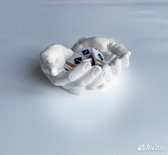 Шкатулка кашпо подсвечник изделия из гипса