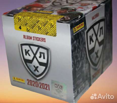 Кхл 20-21 Запечатанный блок с 50 пакетами