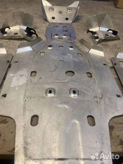 Защита картера для квадроцикла Ямаха гризли 700