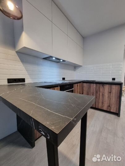 Кухня с барной стойкой на заказ