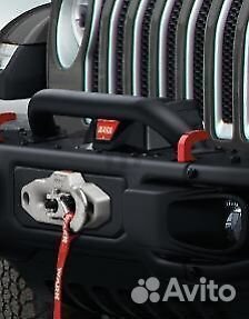 Труба на передний силовой бампер Jeep Wrangler JL