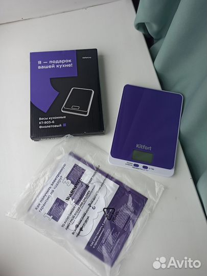 Весы кухонные Kitfort KT-803