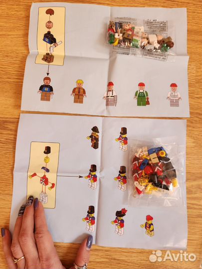Лего человечки набор новые