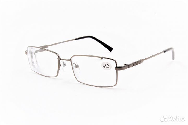 Очки для зрения мужские +1.5. Титан. Все диоптрии