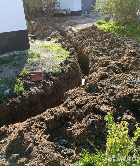 Услуги минипогрузчик экскаватор