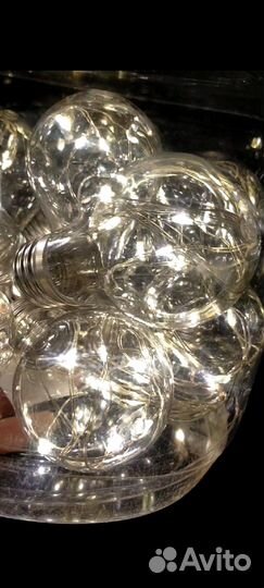 Гирлянда светодиодная лампочки