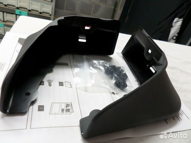 Комплект брызговиков задних Nissan Tiida C13