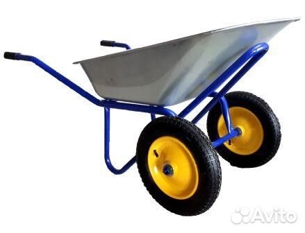 Тачка садовая тачка строительная 1 и 2 колеса