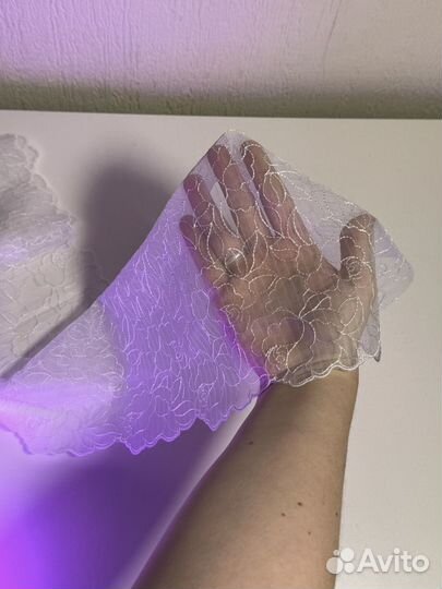 Кружево эластичное