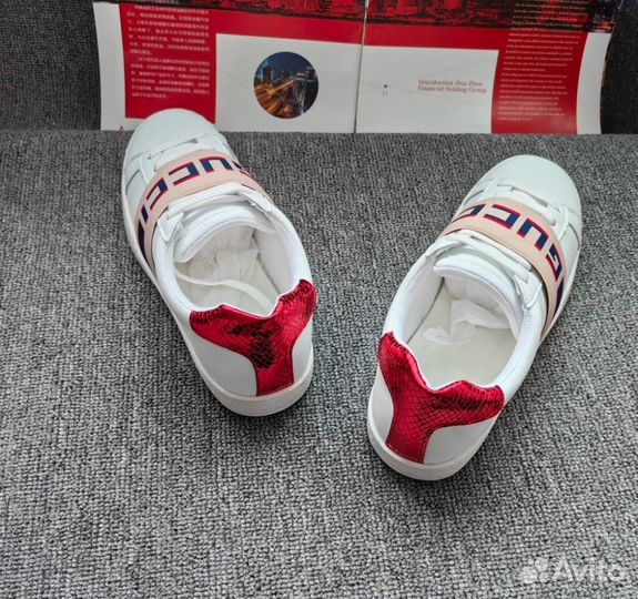 Кеды мужские gucci ace