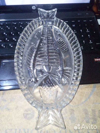 Селедочница стекло СССР