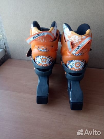 Раздвижные роликовые коньки leon maxcity, 26-29