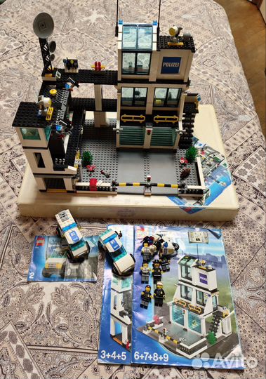 Lego City Б/у 7744 Полицейский участок