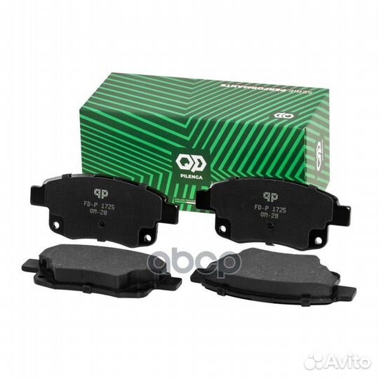 FD-P 1725 колодки дисковые з. Ford Transit/Tou