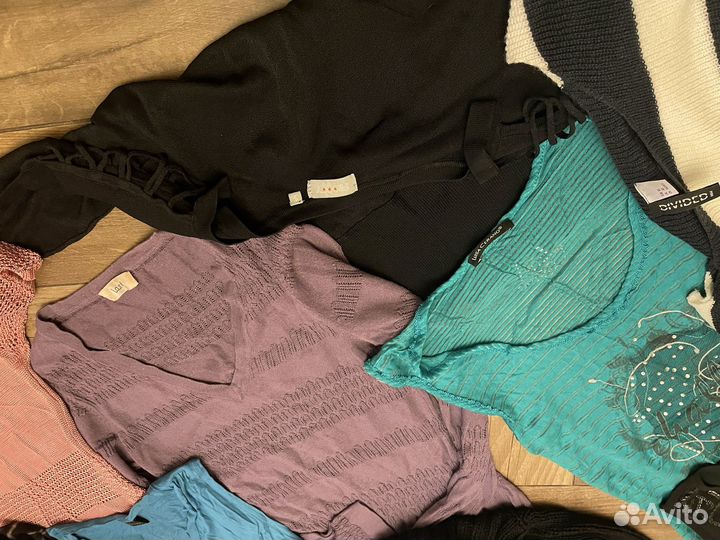 Брендовые вещи пакетом на девушку