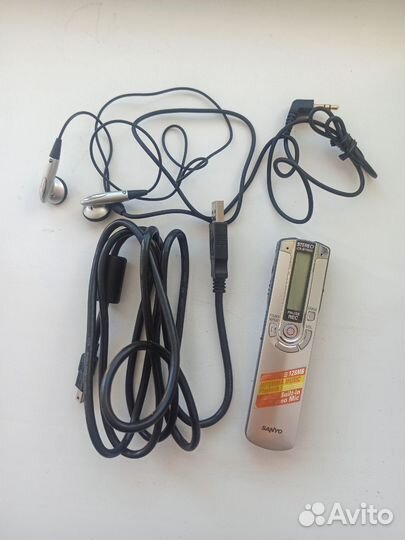 Диктофон sanyo icr-b175nx