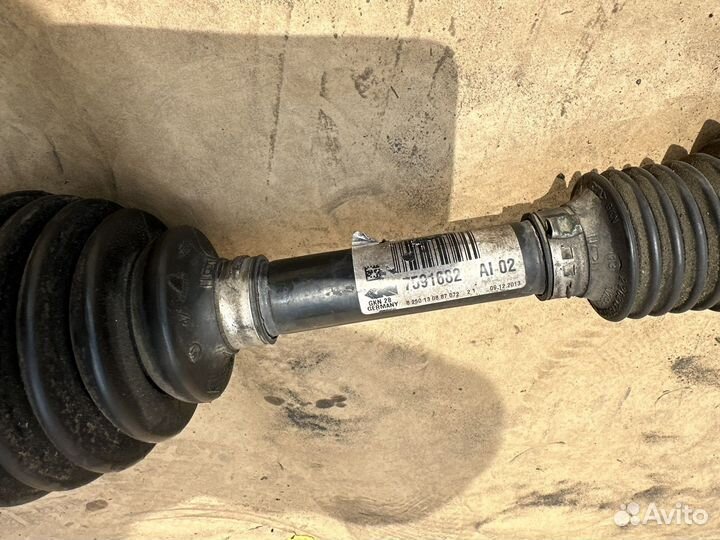 Привод передний правый Х1 Е84 BMW