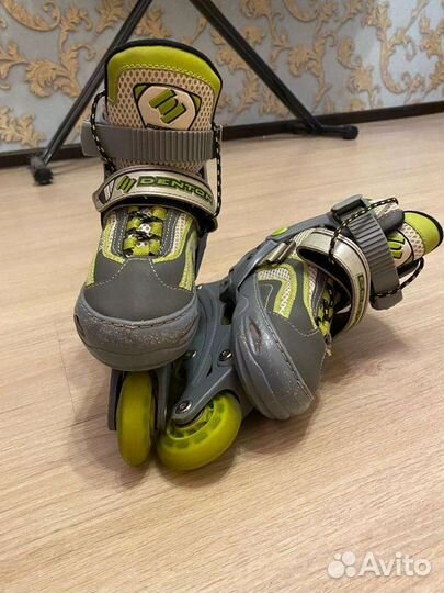 Роликовые коньки детские раздвижные