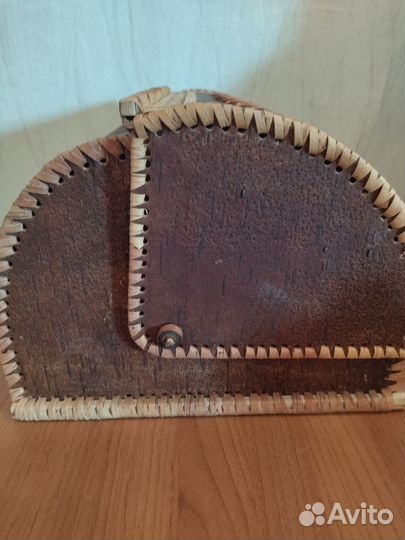 Хлебница из бересты