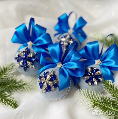 Новогодние игрушки ручной работы