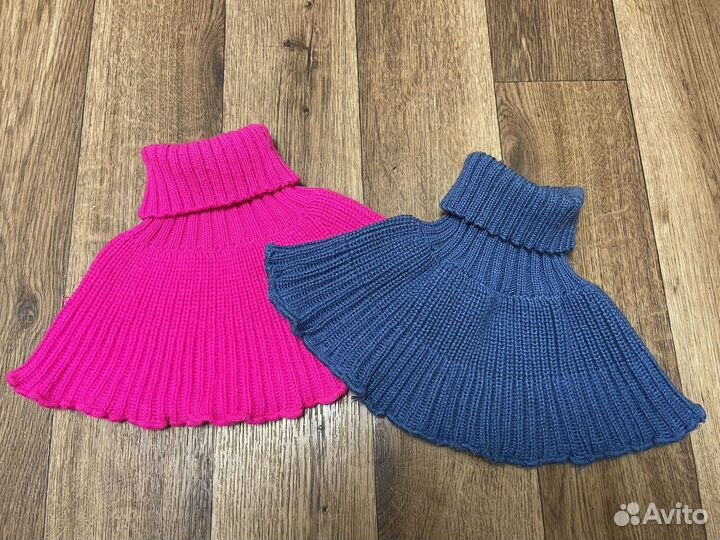 Шапка, манишка для мальчика и девочки