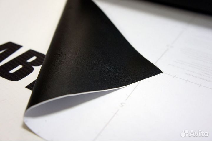 Матовая пленка черная Автовинил с шагренью KSF