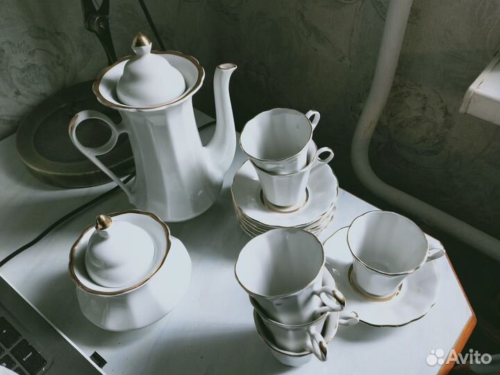 Кофейный сервиз на 6 персон