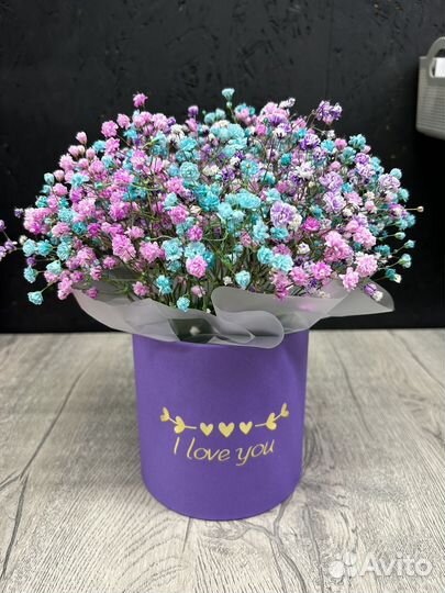 Коробка с цветами