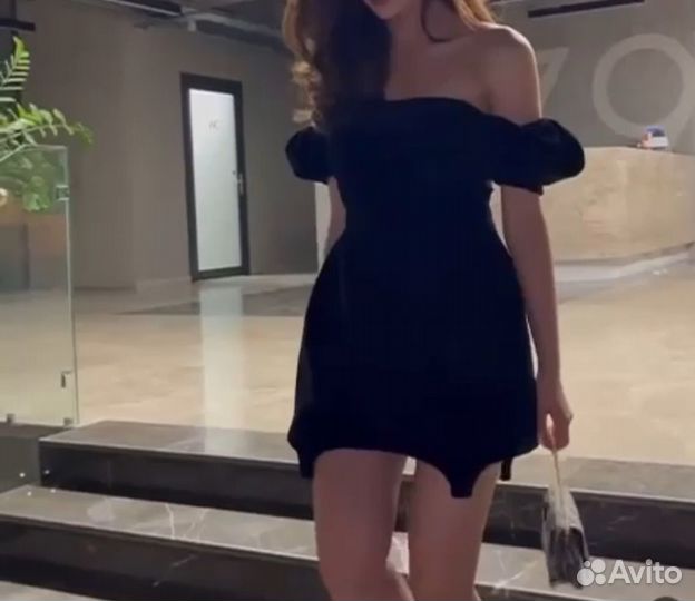 Платье черное. Платье красное